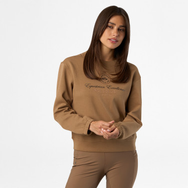 Sweater HV Polo Jolly dames Pecan Beige Sweater HV Polo Jolly dames Pecan Beige