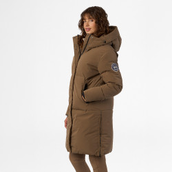 Parka HV Polo Rowan dames Pecan Beige