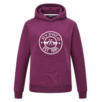Hoodie HV Polo Rebecca dames Wijn