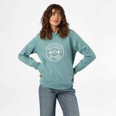 Hoodie HV Polo Rebecca dames Mineralen Blauw