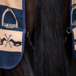 Fleecedeken HV Polo Gwenny print