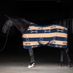 Fleecedeken HV Polo Gwenny print