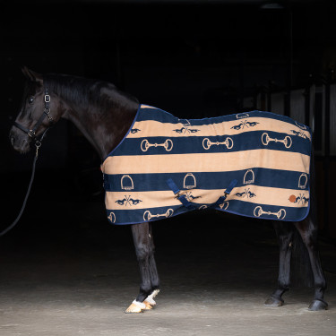 Fleecedeken HV Polo Gwenny print