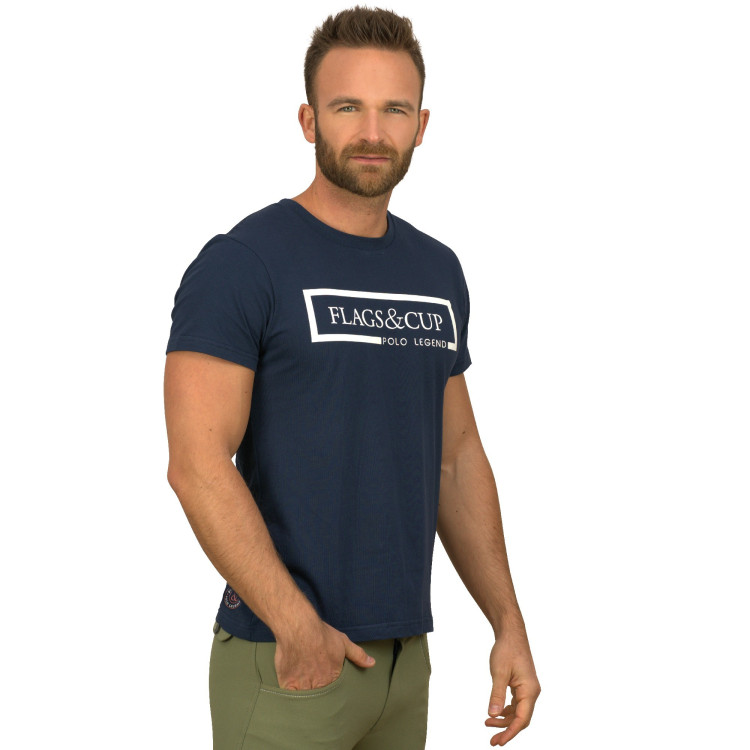 T-Shirt Heren Balao Flags & Cup T-Shirt Heren Balao Flags & Cup