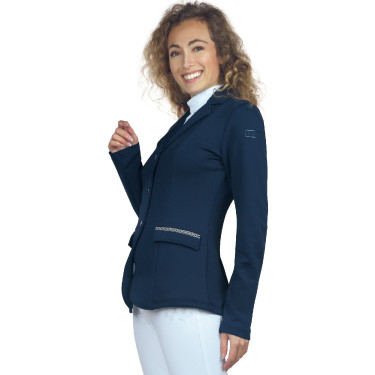 Damen-Turnierjacke Cima Flags & Cup Marineblauw
