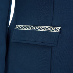 Wedstrijdjas Dames Cima Flags & Cup Zwart