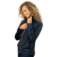 Damesjas Aerolita Flags & Cup Marineblauw