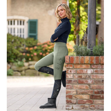 ELT Rica thermische rijlegging van bouclé-fleece voor dames Salie Violet