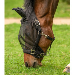 Anti-vliegenmasker paard met oren – Waldhausen Premium Anti-vliegenmasker paard met oren – Waldhausen Premium