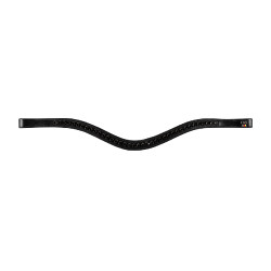 Waldhausen X-Line Relaxation hoofdstel met anatomische neusriem Zwart