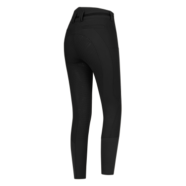 Rijbroek ELT Maja Glam Curved met hoge taille Zwart Rijbroek ELT Maja Glam Curved met hoge taille Zwart