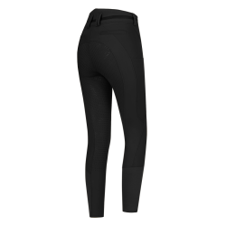 Rijbroek ELT Maja Glam Curved met hoge taille Zwart Rijbroek ELT Maja Glam Curved met hoge taille Zwart