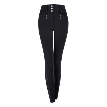 Rijbroek ELT Elisa met hoge taille voor het tussenseizoen Zwart