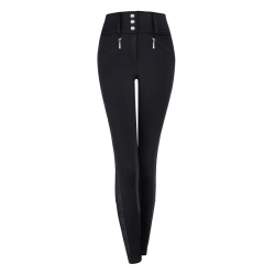 Rijbroek ELT Elisa met hoge taille voor het tussenseizoen Zwart