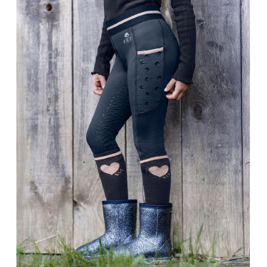 Thermo legging ELT Lucky Leni kind Nachtblauw / lucky