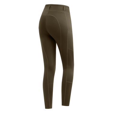 Thermo legging ELT Ella Bruin groen