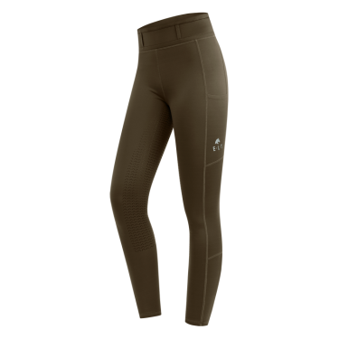 Thermo legging ELT Ella Bruin groen