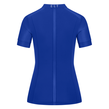 Functioneel ELT-rits-T-shirt Nancy Saffierblauw
