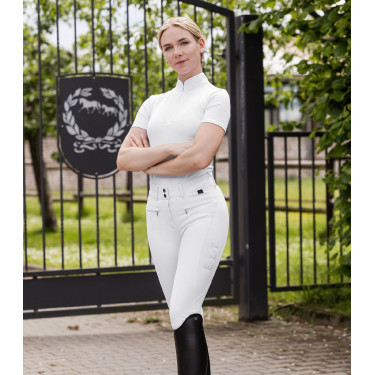 Wedstrijdpolo ELT Paola Wit