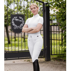 Wedstrijdpolo ELT Paola Wit