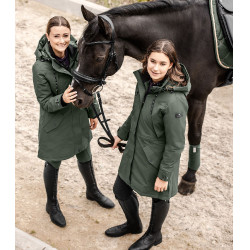 Winter paardrijpark ELT Performance Ontario Donker olijf Groen