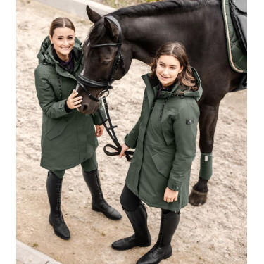 Winter paardrijpark ELT Performance Ontario Donker olijf Groen