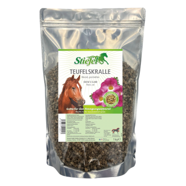 Paardenvoeding: Gemalen Duivelsklauw Stiefel 1 kg