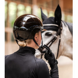 Swing H24 Lady glanzend helm Glanzend zwart