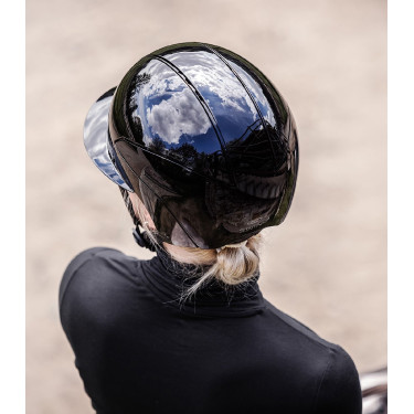 Swing H24 Lady glanzend helm Glanzend zwart