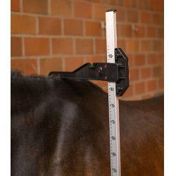Aluminium paarden-toise met waterpas | Ruitersport