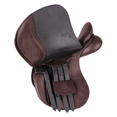 Waldhausen veelzijdigheidszadel Comfort leer Bruin