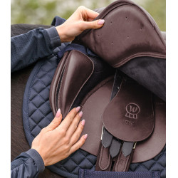 Waldhausen veelzijdigheidszadel Comfort leer Bruin