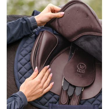 Waldhausen veelzijdigheidszadel Comfort leer Bruin
