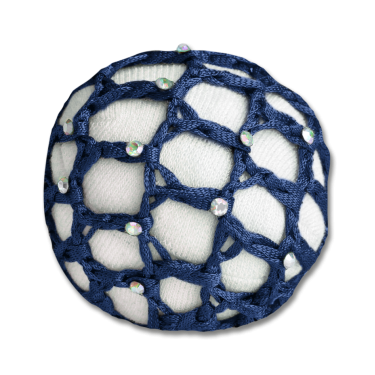 Waldhausen haarnetje met fonkelende kristallen Blauw Waldhausen haarnetje met fonkelende kristallen Blauw