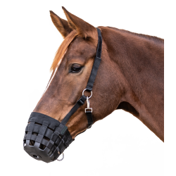 Grazing muzzle paard Waldhausen – weidekorf | equi-clic