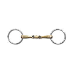 Paardenbit 2 ringen Cupris dubbel gebroken | Waldhausen Paardenbit 2 ringen Cupris dubbel gebroken | Waldhausen