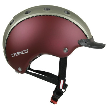 Casque Casco Choice Turnier Rood / olijf