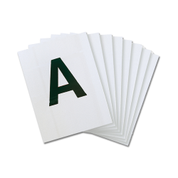 Dressuurletters op plaat 20x60 m – Waldhausen