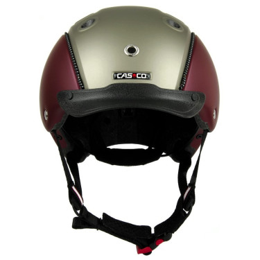 Casque Casco Choice Turnier Rood / olijf Casque Casco Choice Turnier Rood / olijf