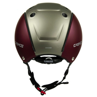 Casque Casco Choice Turnier Rood / olijf Casque Casco Choice Turnier Rood / olijf