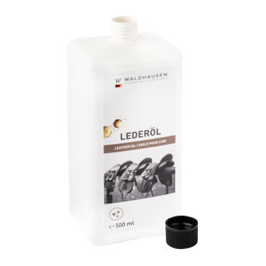 Leerolie voor paardensport Waldhausen 500 ml