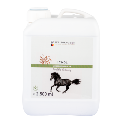 Lijnzaadolie paard Waldhausen 2,5L – Equi-Clic