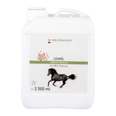 Lijnzaadolie paard Waldhausen 2,5L – Equi-Clic