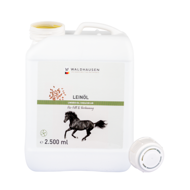 Lijnzaadolie paard Waldhausen 2,5L – Equi-Clic