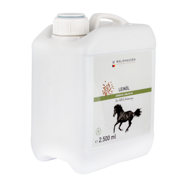 Lijnzaadolie paard Waldhausen 2,5L – Equi-Clic