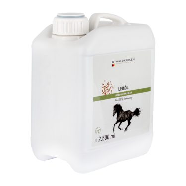 Lijnzaadolie paard Waldhausen 2,5L – Equi-Clic