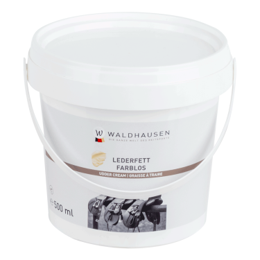 Waldhausen kleurloze ledervet 500 ml Kleurloos Transparant