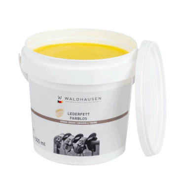 Waldhausen kleurloze ledervet 500 ml Kleurloos Transparant