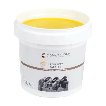 Waldhausen kleurloze ledervet 500 ml Kleurloos Transparant