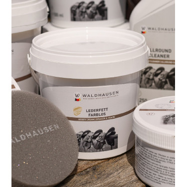 Waldhausen kleurloze ledervet 500 ml Kleurloos Transparant